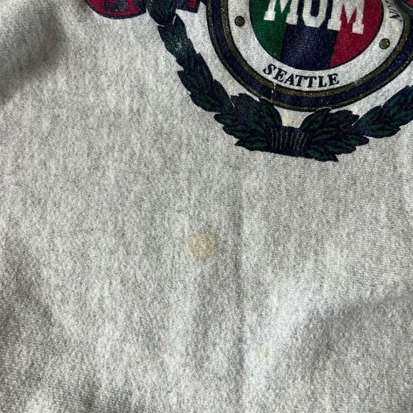 VTG LEE UW Delta Tau Delta Crewneck USA Large - Picture 5 of 5